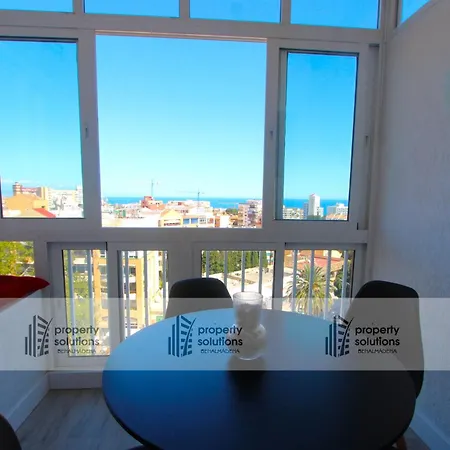 Apartment 714 Iris - Vista Al Mar - Cerca De Tren, Restaurantes, Tiendas - Playa A 10 Min Caminando Benalmadena